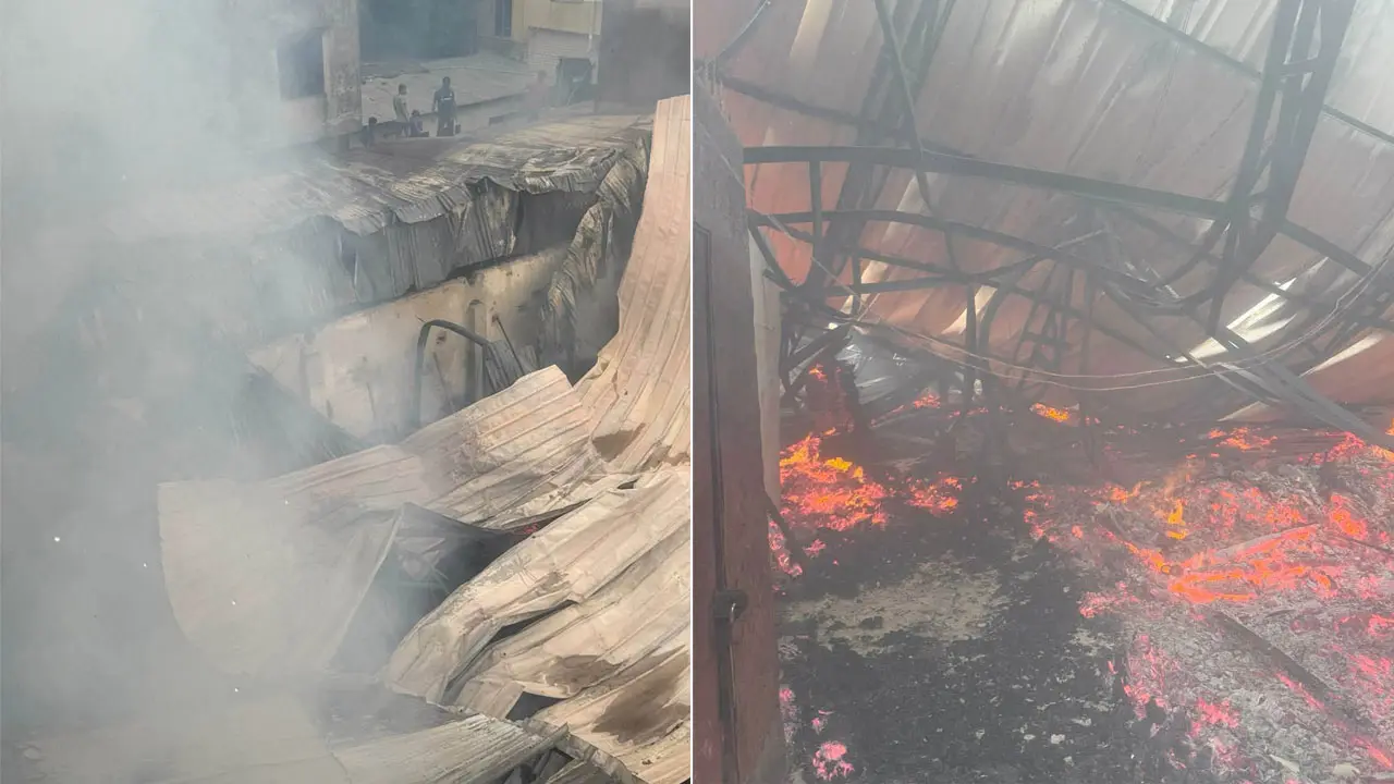 বাড্ডায় ফার্নিচারের গোডাউনে আগুন, নিয়ন্ত্রণে ফায়ার সার্ভিস