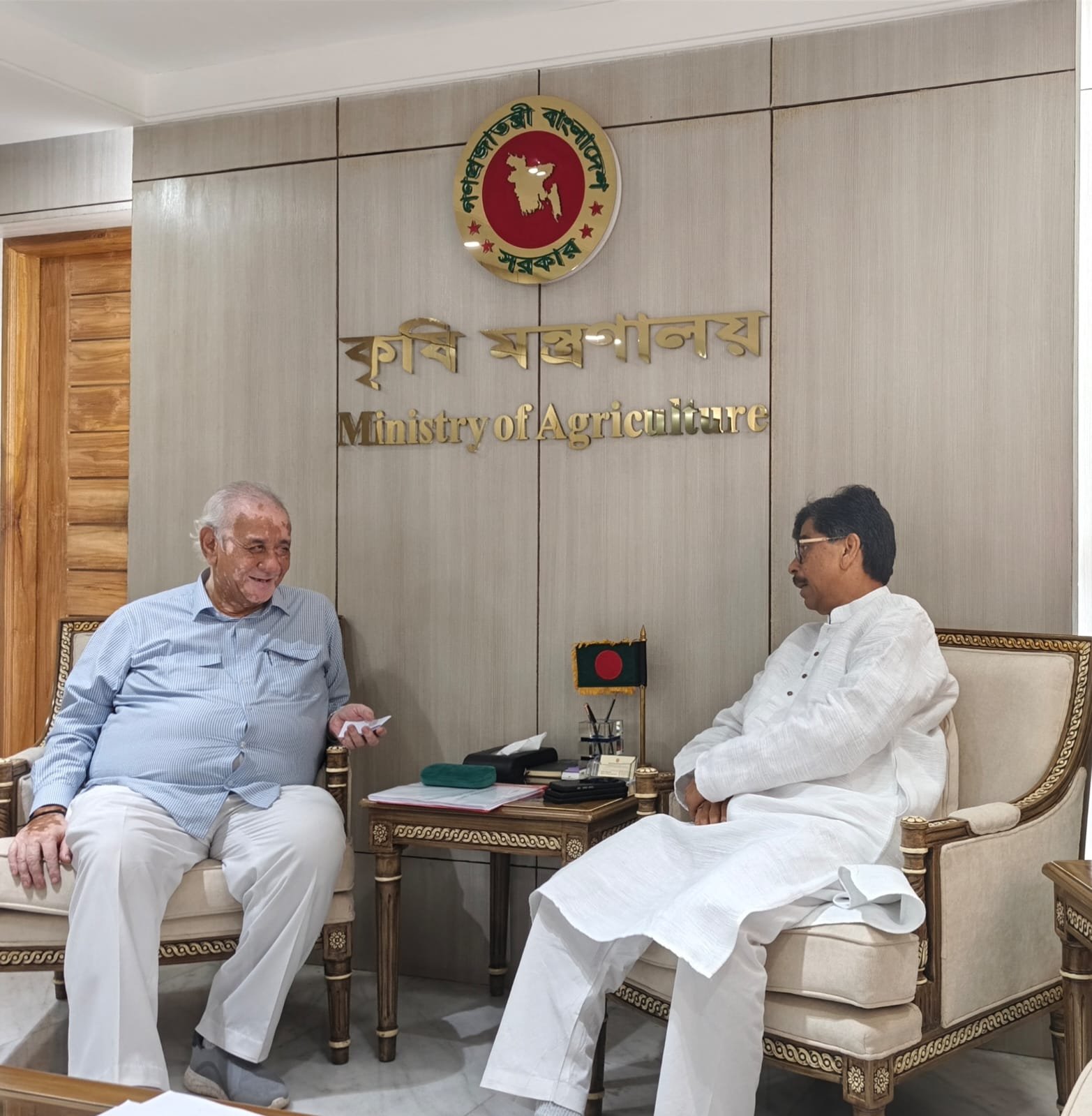পার্বত্য অঞ্চলে আধুনিক কৃষি সম্প্রসারণে কৃষি মন্ত্রণালয়ের সহযোগিতা চাইলেন পার্বত্য মন্ত্রী